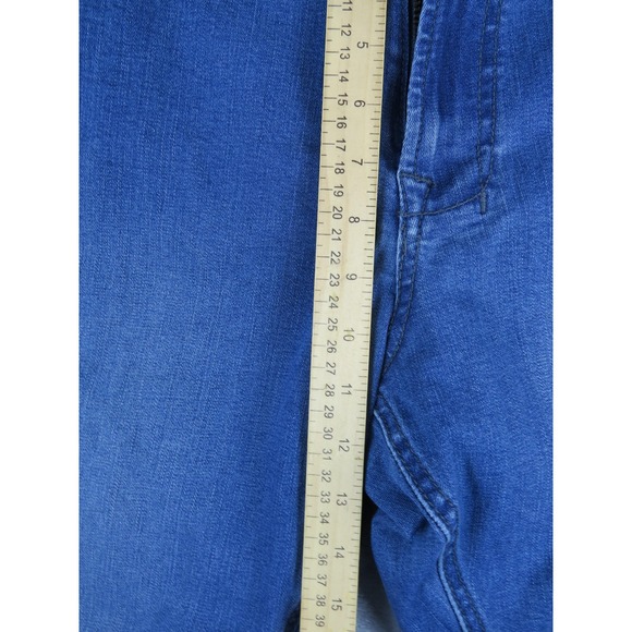 Buffalo‎ Jeans Mens Adam 40x34 Blue Slim Stretch Denim Classic Fit Straight Leg - Picture 4 of 9